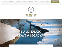 Tablet Screenshot of meristemfw.com